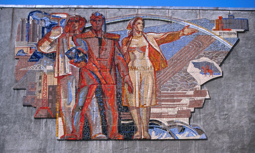 soviet imperial mural